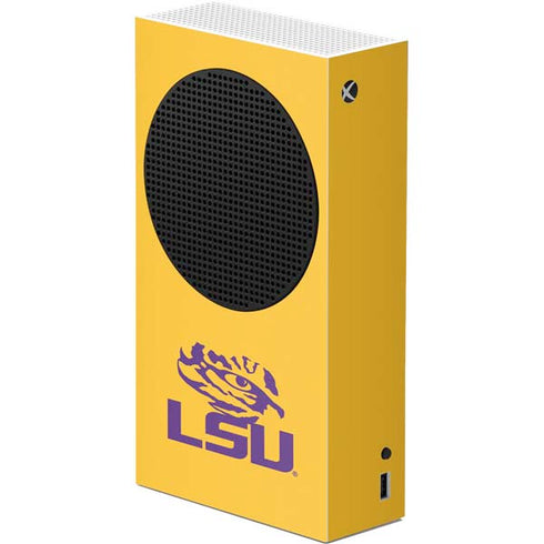 Louisiana State University - LSU Tiger Eye Logo Yellow Xbox Series S Console Skin